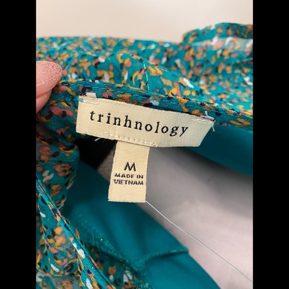 Green Floral Dress - Picture 7 of 7